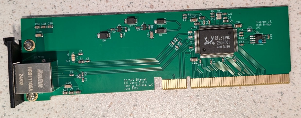 Comm Slot II 10/100 Ethernet Cards – Tech by Androda